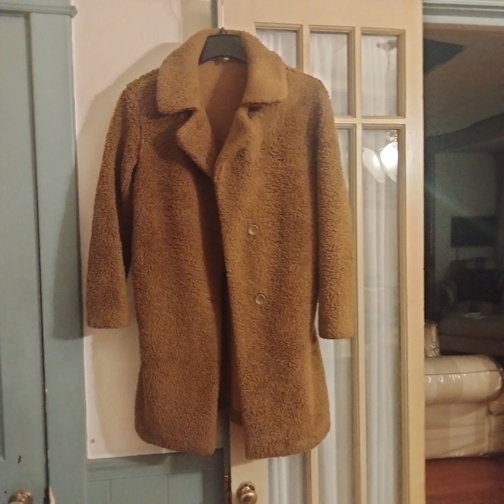Uniqlo Brown Fleece Jacket